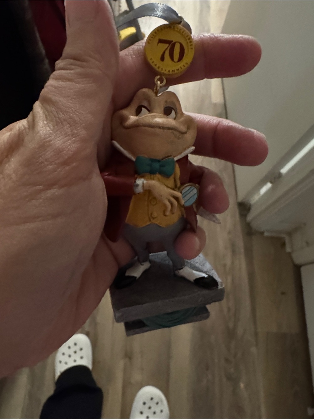 Disney Mr. Toad  70th anniversary ornament NEW